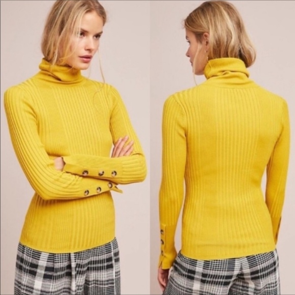 Anthropologie moth turtleneck size small